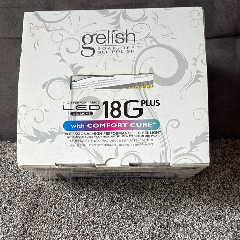 Brand New Gelish LED Nail Lamp UV Gel Polish Curing Light OS